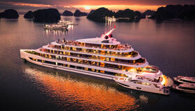 Sail in style across Halong Bay’s timeless beauty